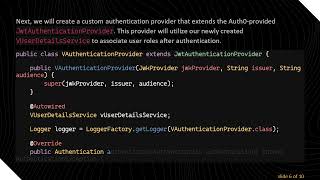 Implementing Custom DB Authorization in Spring Security with Auth0 Pre-Authentication