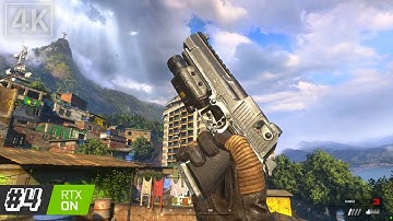 Takedown The Favela Call of Duty: MW2 Campaign Remastered Walkthrough [4K 60FPS UHD] (No Commentary)