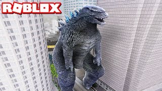 GODZILLA ATTACKS IN ROBLOX