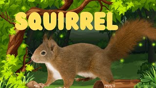Squirrel Facts For Kids | Amazing Squirrels for Kids: Fun Facts, Adventures, and Cute Antics 🐿️