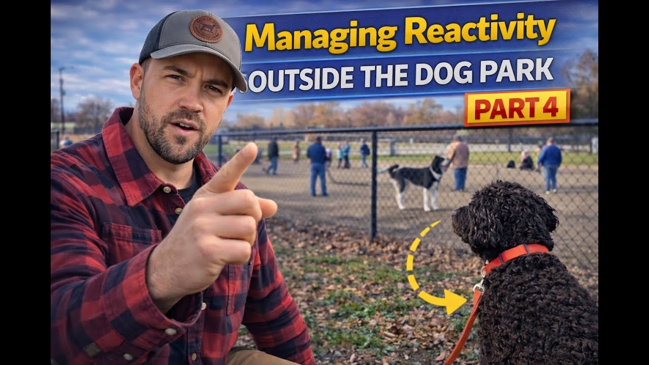 Управление реактивностью вне собачьей площадки (Реактивный дудл – Часть 4)