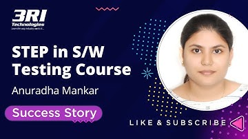 STEP in S/W Testing course | Anuradha