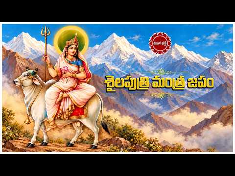Day 1 : శైలపుత్రి దేవి మంత్ర జపం 🙏...|| Mahaa Bhakti