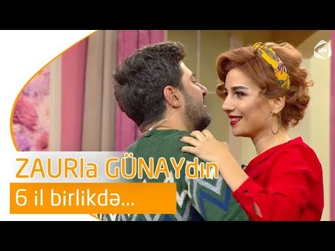 Zaurla Günayın romantik dəqiqələri... (Zaurla GÜNAYdın)