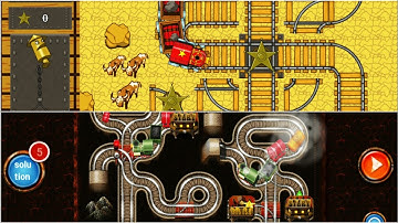 Crazy Train & Rail Maze 2 Mix Combination - Train Games - Android Gameplay #122