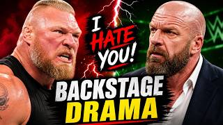 Brock Lesnar HATES Triple H? Backstage Lesnar Retirement Chaos, Brock Lesnar Don't Want Gunther?