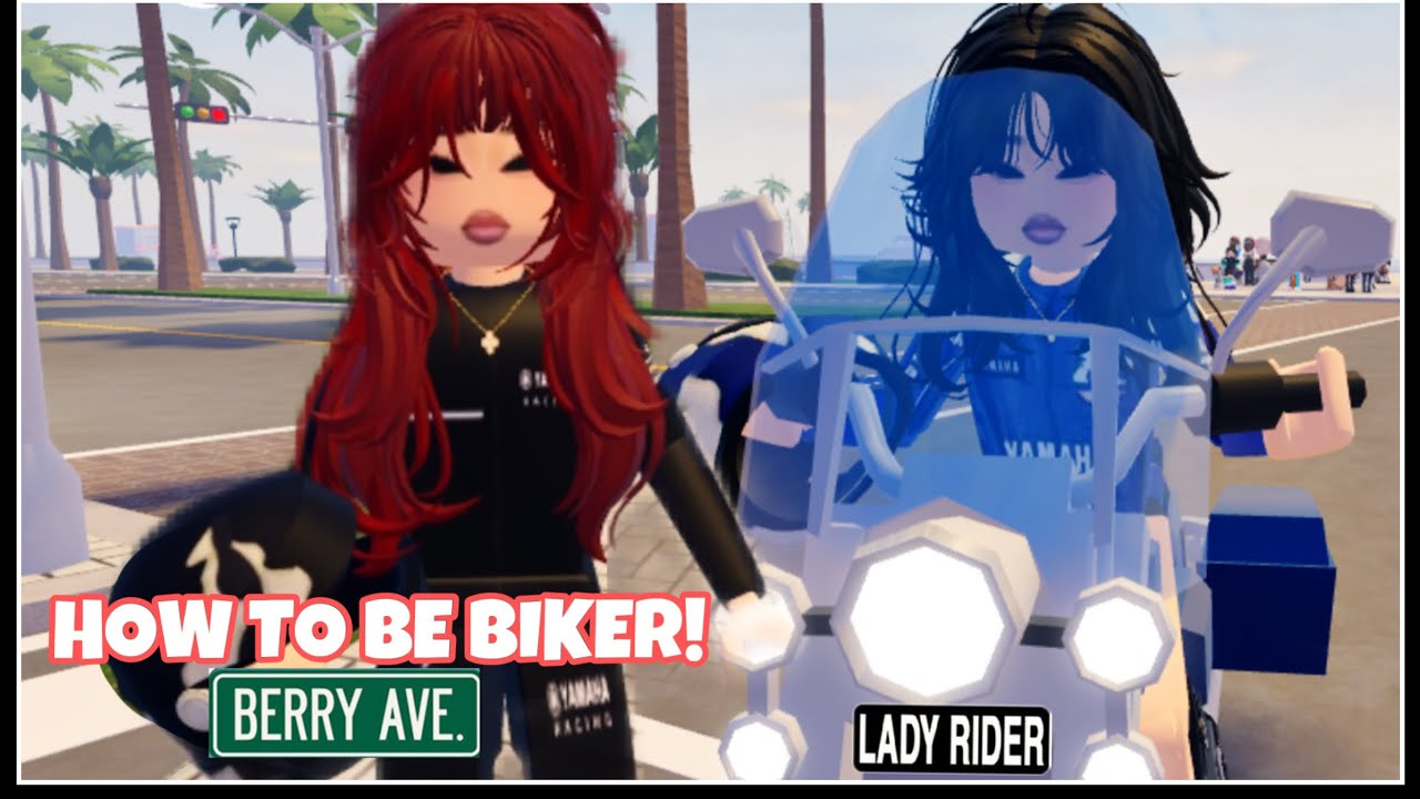 GRWM HOW TO BE A COOL BIKER IN BERRY AVE ROBLOX YouTube 