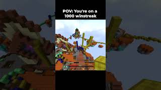 Bedwars 1000 Winstreak Moment