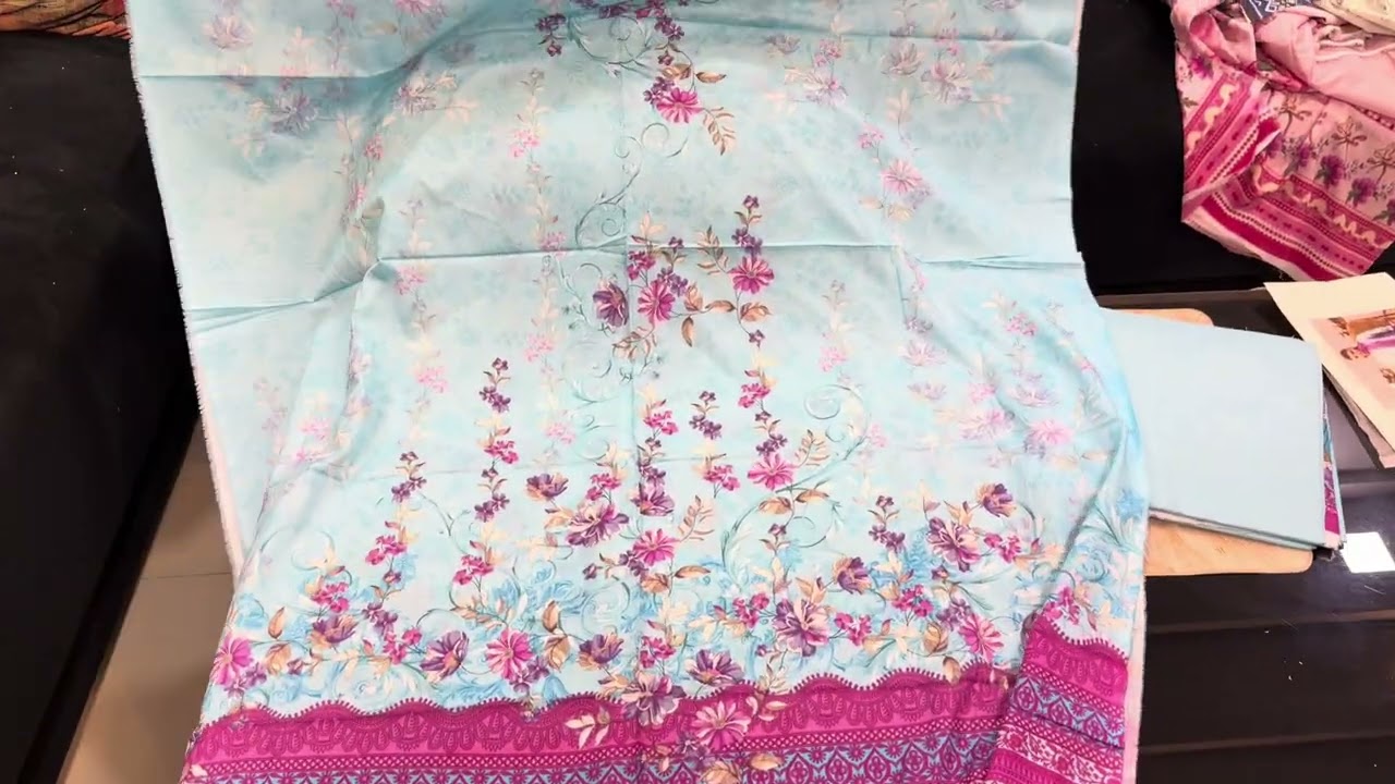 Firdous Resham Lawn- Honey Pie