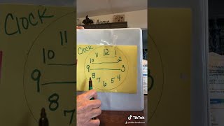 Lady Demonstrates How Hour Positions on a Clock Face Add Up to 12 || ViralHog