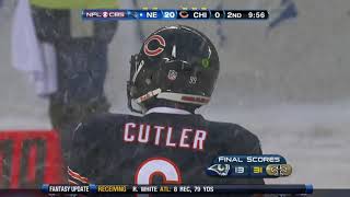 Patriots vs Bears 2010 Week 14