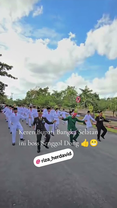 Bupati Bangka Selatan Ini Boss Senggol Dong..