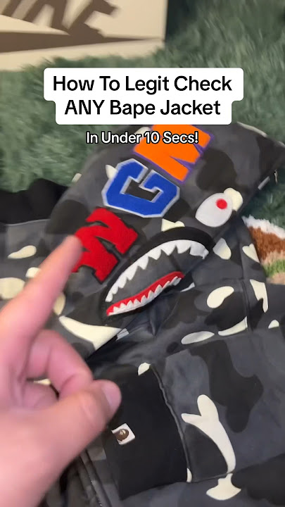 Legit Check ANY Bape Hoodie😍