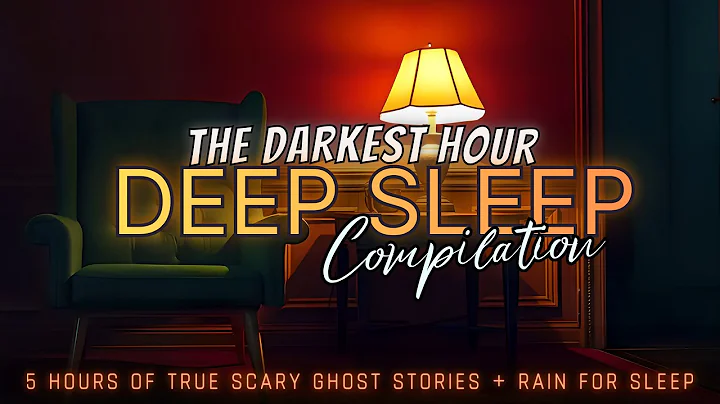 5 Hours of TRUE Scary Ghost Stories + rain for sleep 😴 NO ADS, just stories & black screen