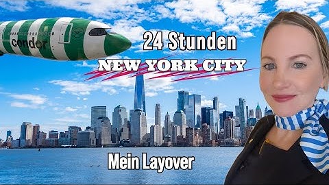 What does a flight attendant do for 24 hours in New York? My layover ✈️