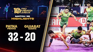 Patna Pirates Secure Victory, Strengthening Their Position in Top 6  | PKL 10 Highlights Match #96