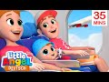 Im Flugzeug | Ab in die Sommerferien! | Little Angel Deutsch - Kinderlieder