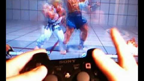 SFIV - EX Focus Attack Dash Cancel on pad