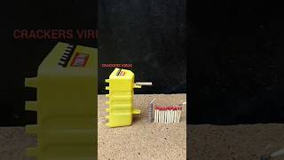 Mactstik Amazing Cracker Experiment with Diwali Crackers ✨#shorts🎇