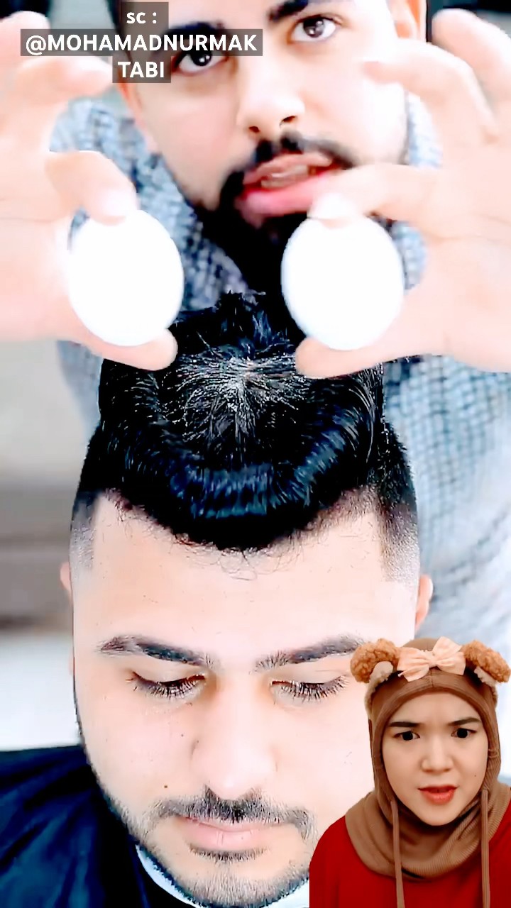 telor rasa rambut‼️