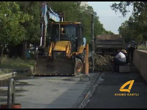 მეგობრობის გამზირზე მაგისტრალური ქსელი დაზიანდა 26- 08-2016