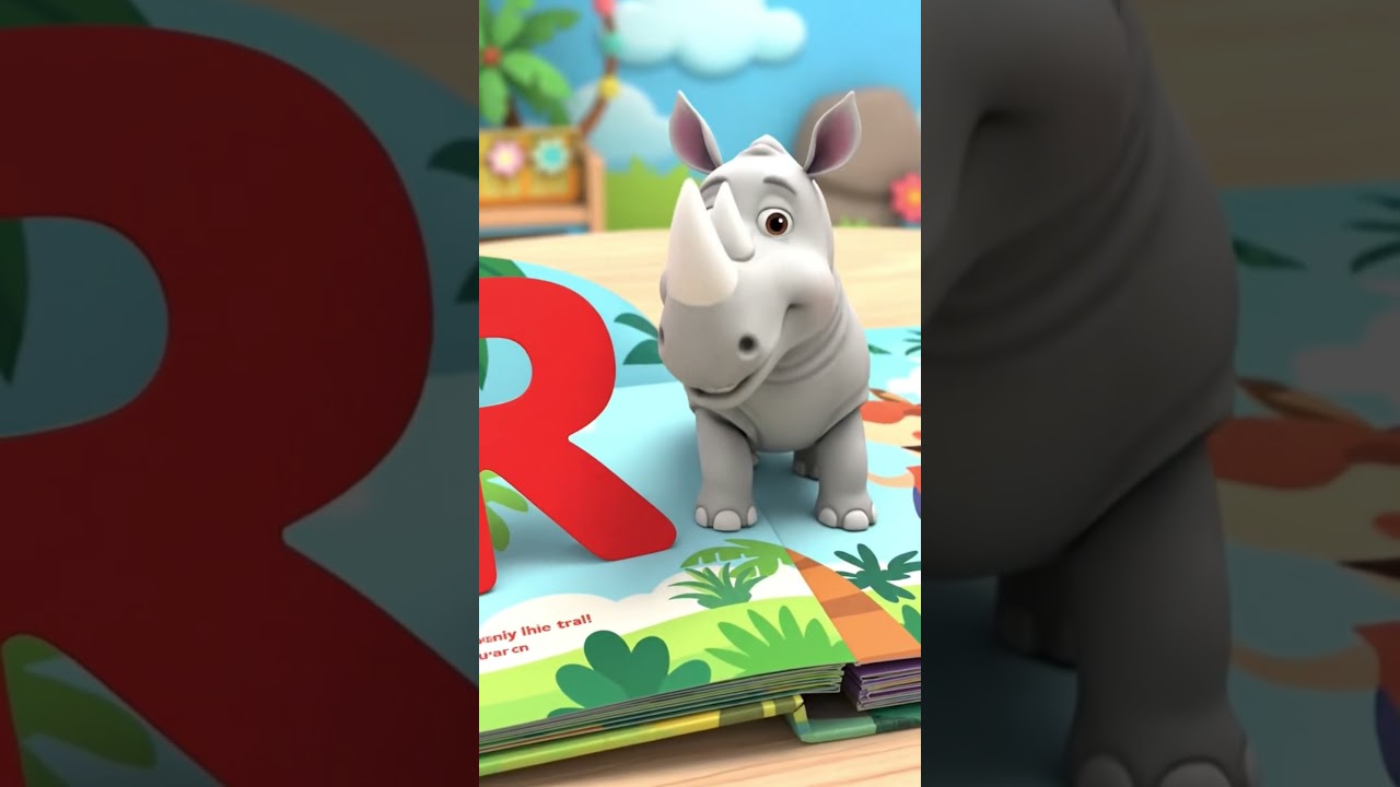 ABC safari animal alphabet 