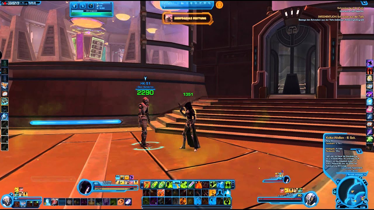 SWTOR Schurken Heal Rotation - YouTube