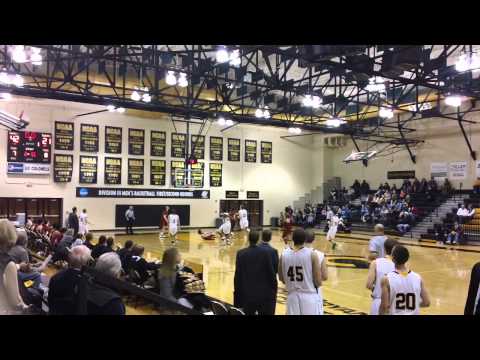 Centre College's Donovan Whiteside Nails Buzzer Be...