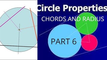Symmetry Properties Of Circles - Part 6
