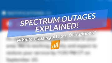 🚨 Spectrum Outages Explained! 📶 What