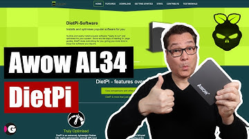 DietPi Installation auf Awow AL34 - Eine echte Rapsberry Pi Alternative!
