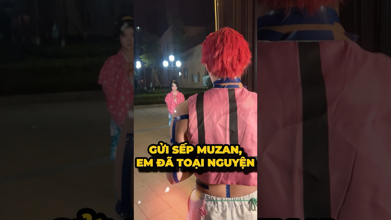 "Gửi sếp Muzan, em toại nguyện rồi ạ"🥹 #cosplay #shorts #minnacosplay