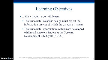 Screencast of Chapter 9 Database Design