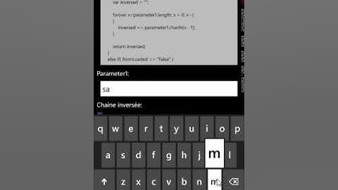 Sample JavascriptExecutor - Javascript in XAML