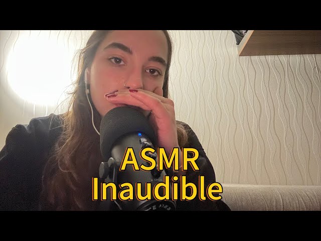 🌙ASMR - inaudible🌙