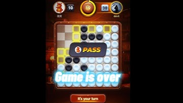 best trick of reversi enemy Traping. enemy move by my mind😏#weplay #reversi