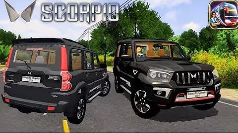 How to Mahindra Scorpio classic s11 Mod in Bus Simulator Indonesia I Car Mod Bussid #bussidmods 