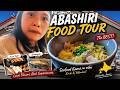 Abashiri Food Tour Sushi Robatayaki Seafood Kamameshi Japan Campervan Trip 