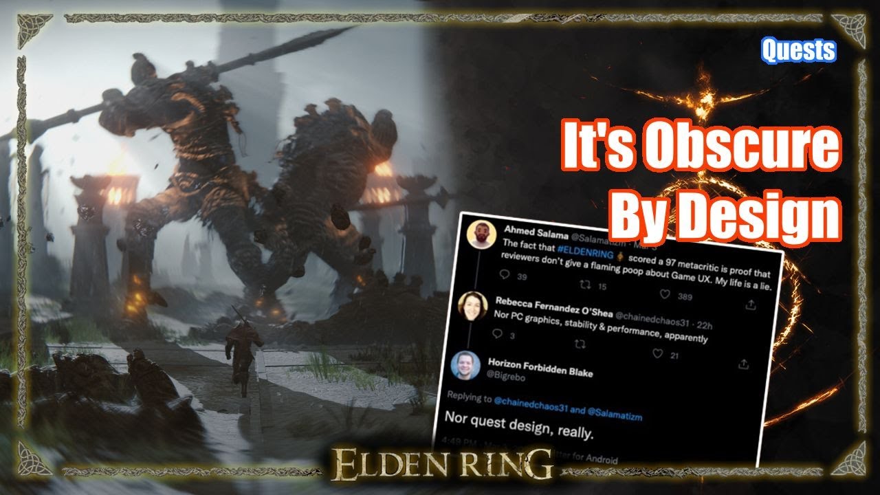 Elden Ring's Let Me Solo Her Is Getting His Own VaatiVidya Lore Video