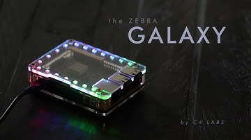 the Zebra Galaxy Case - by C4 Labs