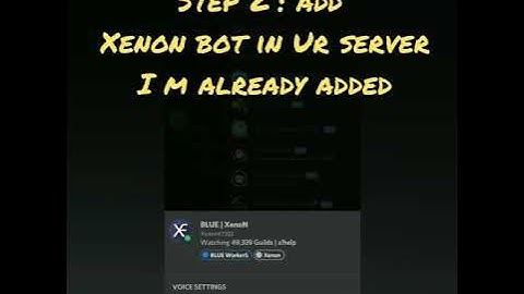 ❤️🔥 HOW TO CREATE BACKUP IN UR DISCORD SERVER USING XENON BOT 🔥❤️