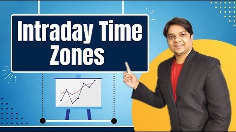 Intraday Time Zones l Best Time to Take Intraday Trade For Beginners Explained by Yagnesh Patel