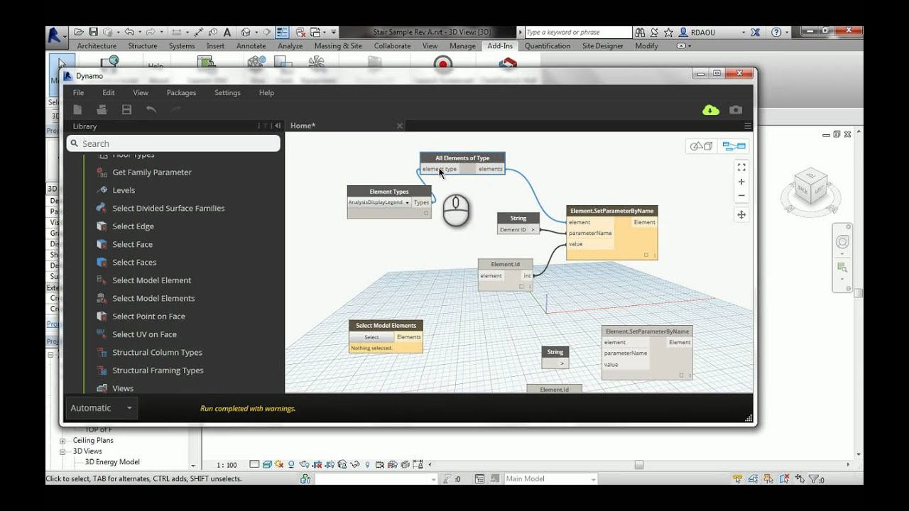 Extract Element ID using Dynamo - YouTube