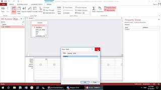 MSAcess Query Demonstration to find records between 2 date entered by users. screenshot 5