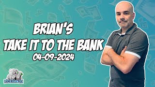 Free NBA Betting Predictions Today 4/9/24 NBA Picks | Brian's Take it to the Bank