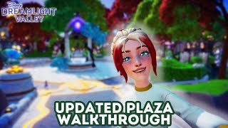 Updated Plaza Tour-- Walkthrough -- Disney Dreamlight Valley