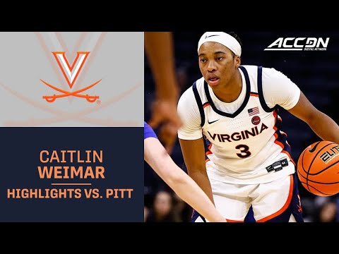 Virginia's Caitlin Weimar Nearly Flawless In Win Over Pitt