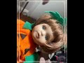 Vintage Halloween Porcelain Doll Pumpkin Outfit | Collectible Seasonal Decor | 1990s Halloween Ho...