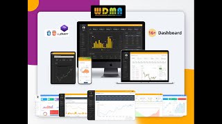 Famous Unique Cryptocurrency Bootstrap Admin Web App With Crypto UI Kit Profile