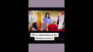 Famous #greysanatomy  deleted scene from when mark broke his d*** and derek got called Net Worth